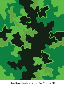 Abstract camouflage pattern. Seamless vector wallpaper.Colorful background. Vector illustration