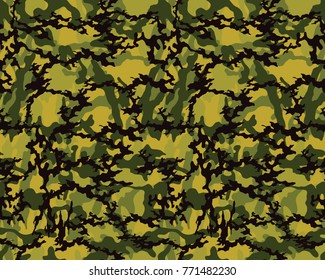 Abstract camouflage pattern. Seamless vector wallpaper.Colorful background. Vector illustration
