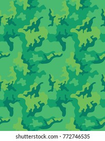 Abstract camouflage pattern. Seamless vector wallpaper.Colorful background. Vector illustration