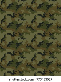 Abstract camouflage pattern. Seamless vector wallpaper.Colorful background. Vector illustration
