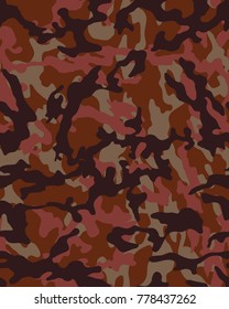 Abstract camouflage pattern. Seamless vector wallpaper.Colorful background. Vector illustration.