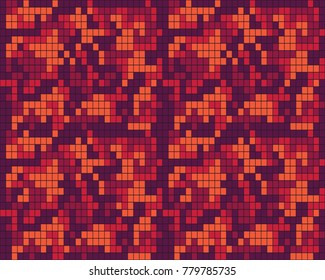 Abstract camouflage pattern. Seamless vector wallpaper.Colorful background. Vector illustration.