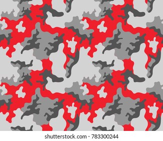 Abstract camouflage pattern. Seamless vector wallpaper.Colorful background. Vector illustration.