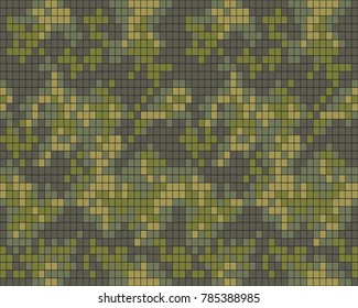 Abstract camouflage pattern. Seamless vector wallpaper.Colorful background. Vector illustration.