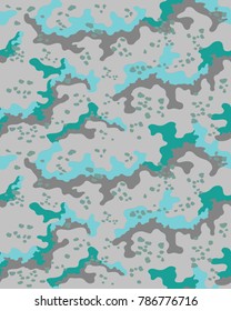 Abstract camouflage pattern. Seamless vector wallpaper.Colorful background. Vector illustration.