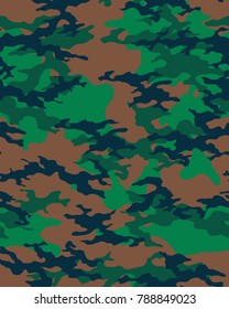 Abstract camouflage pattern. Seamless vector wallpaper.Colorful background. Vector illustration.