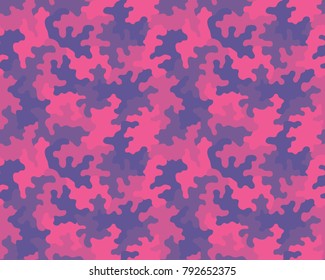 Abstract camouflage pattern. Seamless vector wallpaper.Colorful background. Vector illustration.