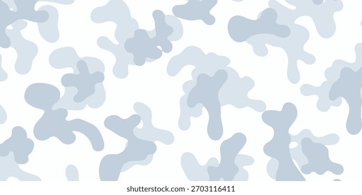Abstract Camouflage Pattern Soft, Neutral Tones for Versatile Design Applications and Backgrounds