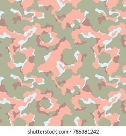 abstract camouflage pattern in vector