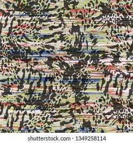 Abstract camouflage pattern, vector illustration.