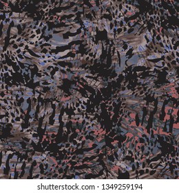 Abstract camouflage pattern, vector illustration.