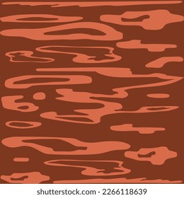 Patrón de camuflaje abstracto en colores cálidos.