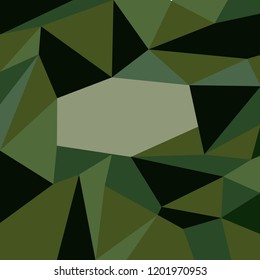 Abstract camouflage polygon vector background.