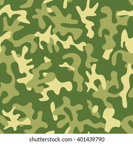 Abstract camouflage seamless pattern.