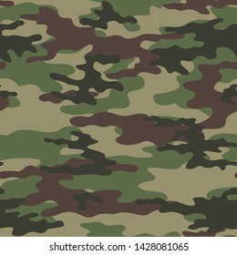 
abstract camouflage seamless vector pattern for clothing and wallpaper