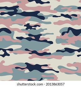 abstract camouflage, trendy vector texture, eps