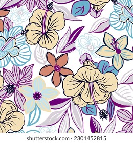 Abstract camouflage vector pattern design suitable for fashion and fabric needs