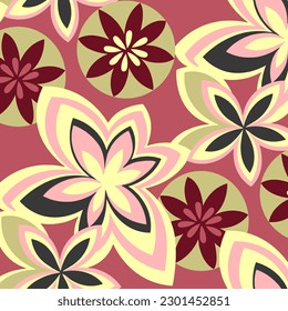 Abstract camouflage vector pattern design suitable for fashion and fabric needs