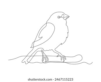 abstract canary,sparrow,bird,logo,continuous single line art hand drawing sketch