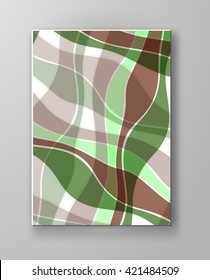 Abstract candy color design templates. Brochures unusual color shapes style. Vintage sweets frames and backgrounds. Vector Illustration.