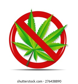 Abstract Cannabis Background Vector Illustration EPS10