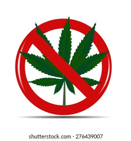 Abstract Cannabis Background Vector Illustration EPS10
