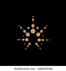 abstract cannabis logo design for your brand 