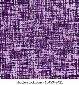Abstract Canvas Textured Distressed Background. Seamless Pattern.