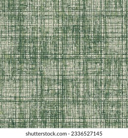 Abstract Canvas Textured Distressed Background. Seamless Pattern.vector texture of the old paper on green background