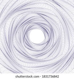 Abstract Canvas Wireframe Background. Vector Illustration. Abstract Background.