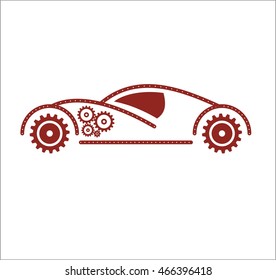 Abstract car