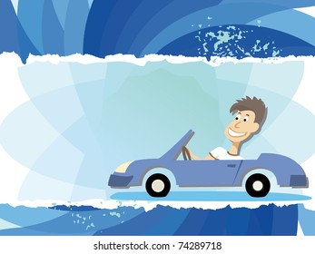 Abstract car