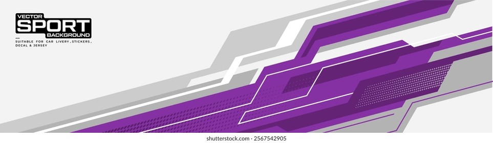 Abstract Car decal design vector. Graphic abstract stripe racing background kit designs for wrap vehicle, race car, rally, adventure and livery