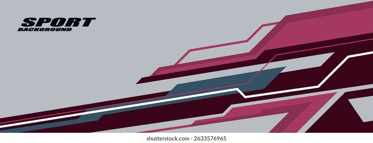 Abstract Car decal design vector. Graphic abstract stripe racing background kit designs for wrap vehicle, race car, rally, adventure and livery