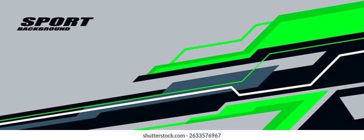 Abstract Car decal design vector. Graphic abstract stripe racing background kit designs for wrap vehicle, race car, rally, adventure and livery