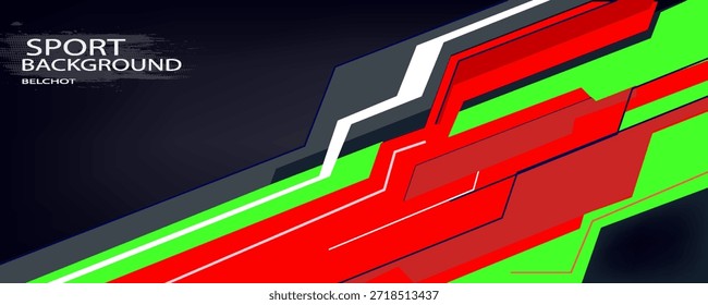 Abstract Car decal design vector. Graphic abstract stripe racing background kit designs for wrap vehicle, race car, rally, adventure