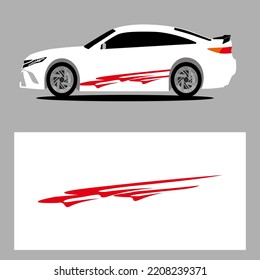 abstract car decal. sticker car decal. car stripes vector art decal. 
