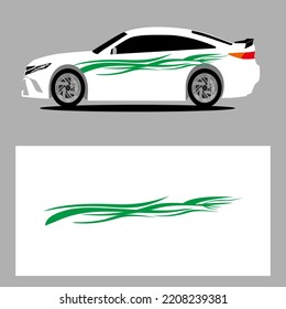 abstract car decal. sticker car decal. car stripes vector art decal. 