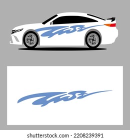 abstract car decal. sticker car decal. car stripes vector art decal. 