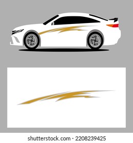 abstract car decal. sticker car decal. car stripes vector art decal. 