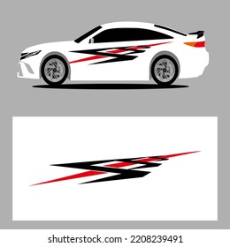 abstract car decal. sticker car decal. car stripes vector art decal. 
