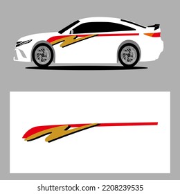 abstract car decal. sticker car decal. car stripes vector art decal. 