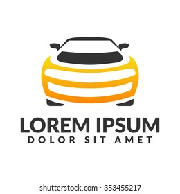 Abstract car design concept