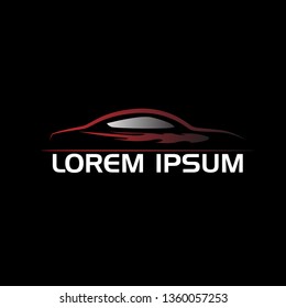abstract car design concept automotive topics vector logo