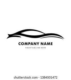 abstract car design concept automotive topics vector logo design template - Vector - Vector