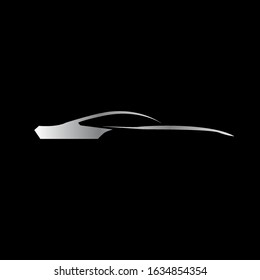 abstract car design concept automotive topics vector logo design template