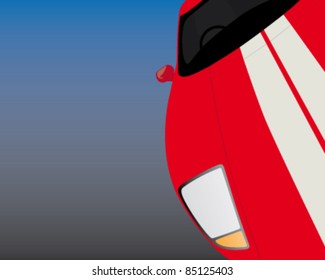 abstract car illustration