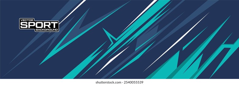 Abstract Car or jersey sticker vector. Graphic abstract racing, gamer background design for vehicle wrap, jersey, racing car, rally, adventure and livery