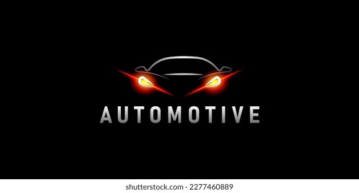 abstract car log.  abstract car icon. Modern and New design.