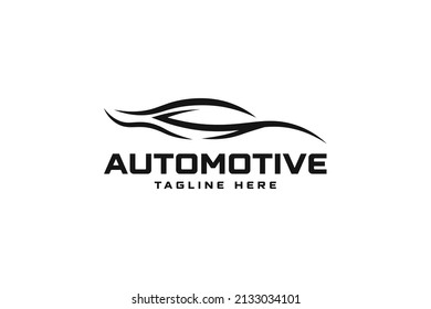 abstract car logo illustration vector for car dealer, auto repair shop etc